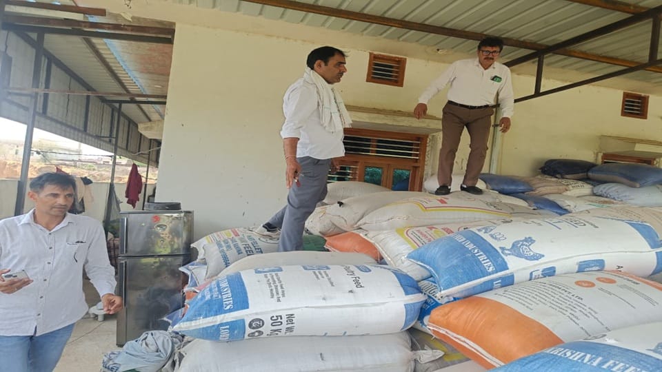 644 quintals of mustard was found illegally stored during a raid by the CM Flying Squad