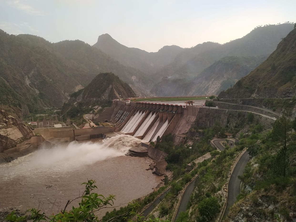 For the first time, silt accumulated at the base of the Salal Dam will be cleared.