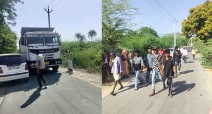 Tragic Road Accident in Salumber ITI Teacher Killed After Dumper Hits Bike Colleague Seriously Injured