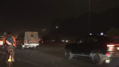 Parts of Delhi receive rainfall accompanied by a hailstorm and strong winds