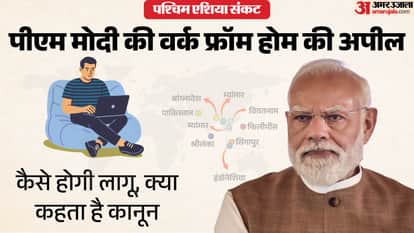 पीएम मोदी की वर्क फ्रॉम होम की अपील।