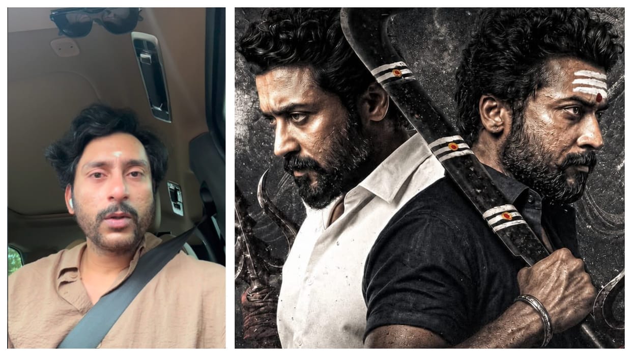 Karuppu director RJ Balaji breaks down over delay hints at 6 pm release for Suriya trisha krishnan film
