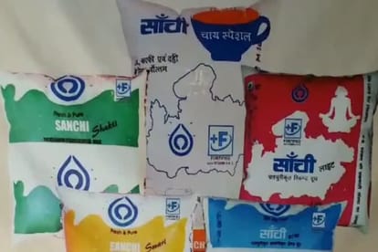 मध्य प्रदेश में दूध फिर महंगा:सांची ने 2 रुपए प्रति लीटर बढ़ाए दाम, कल से  लागू, कांग्रेस ने सरकार को घेरा - Milk Prices Rise Again In Madhya Pradesh:  Sanchi Hikes Rates