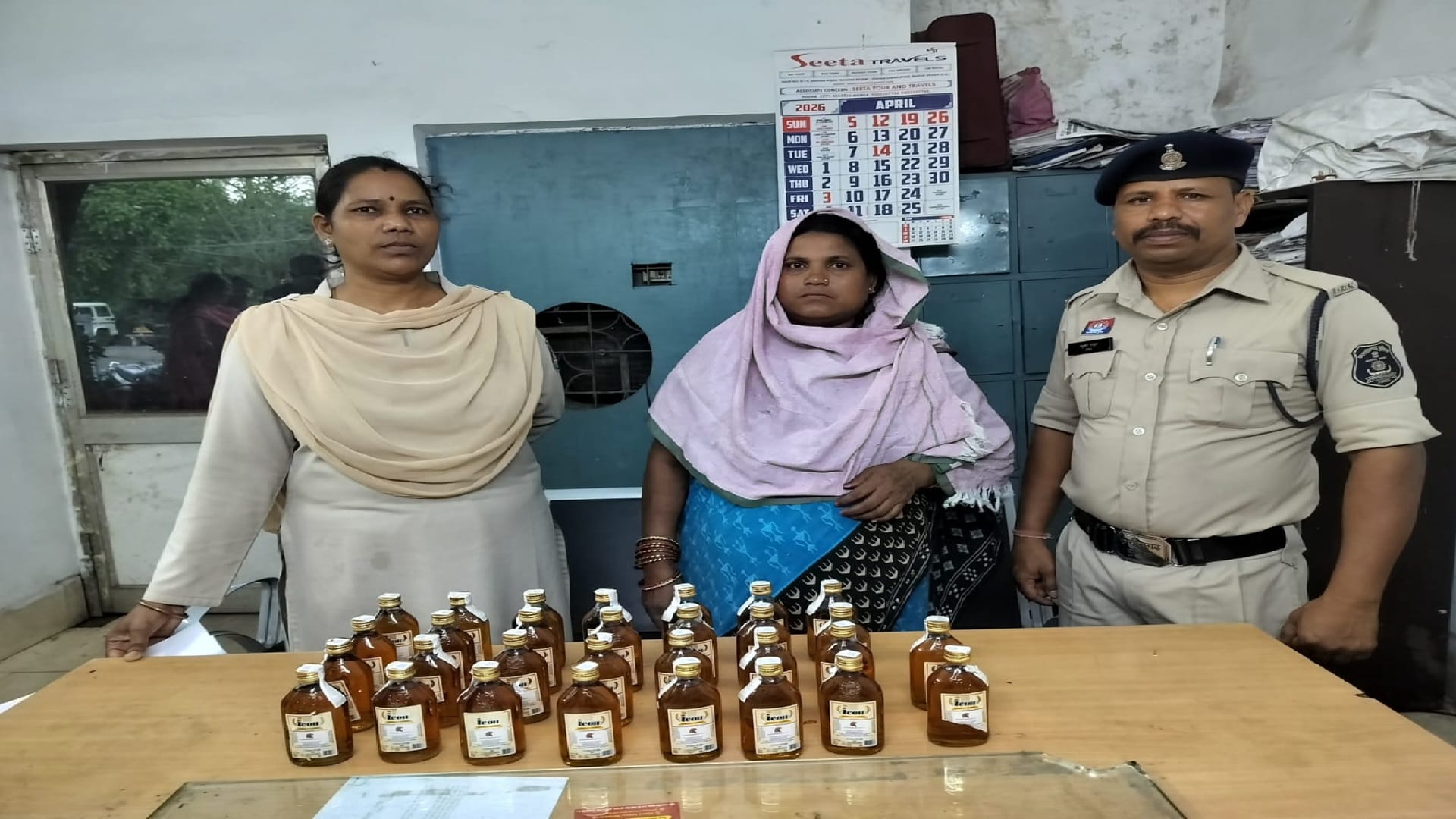 पुलिस के गिरफ्त में आरोपी