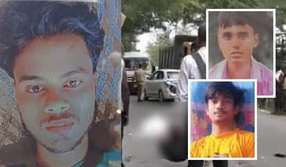 Hardoi Road Accident Three Bike Riders Dead One Seriously Injured Dumper Seized by Police