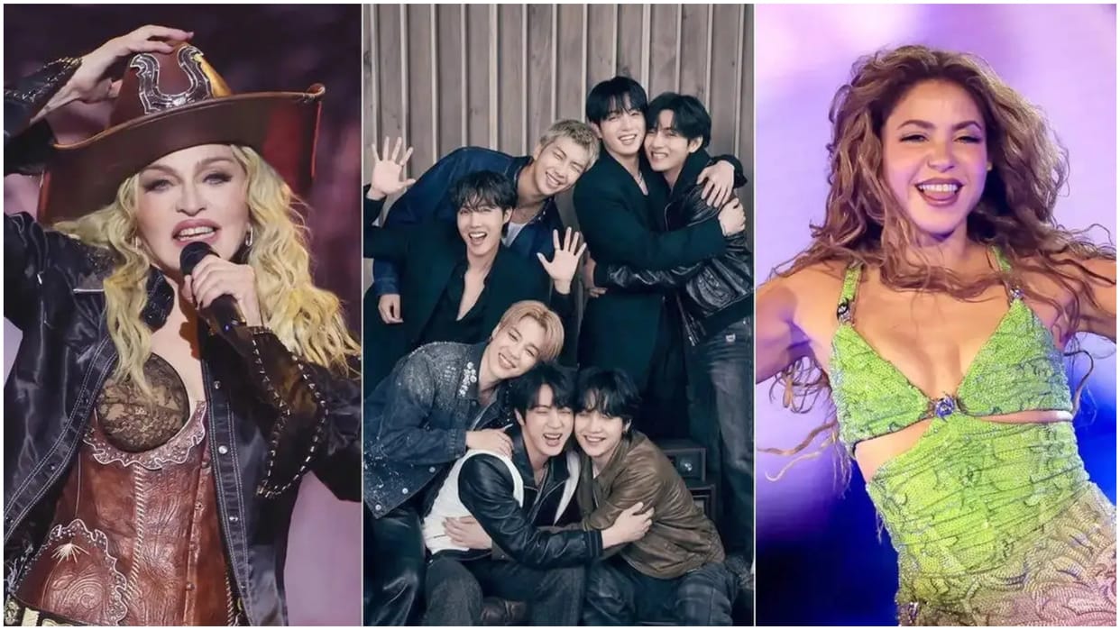 FIFA Announces First Ever World Cup Final Halftime Show Shakira Madonna And BTS Will Perform
