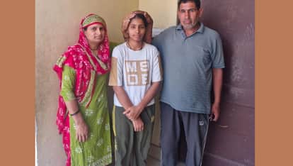 daughter of farme secures the third rank in state from In Kaithal, Mansi dreams of becoming doctor