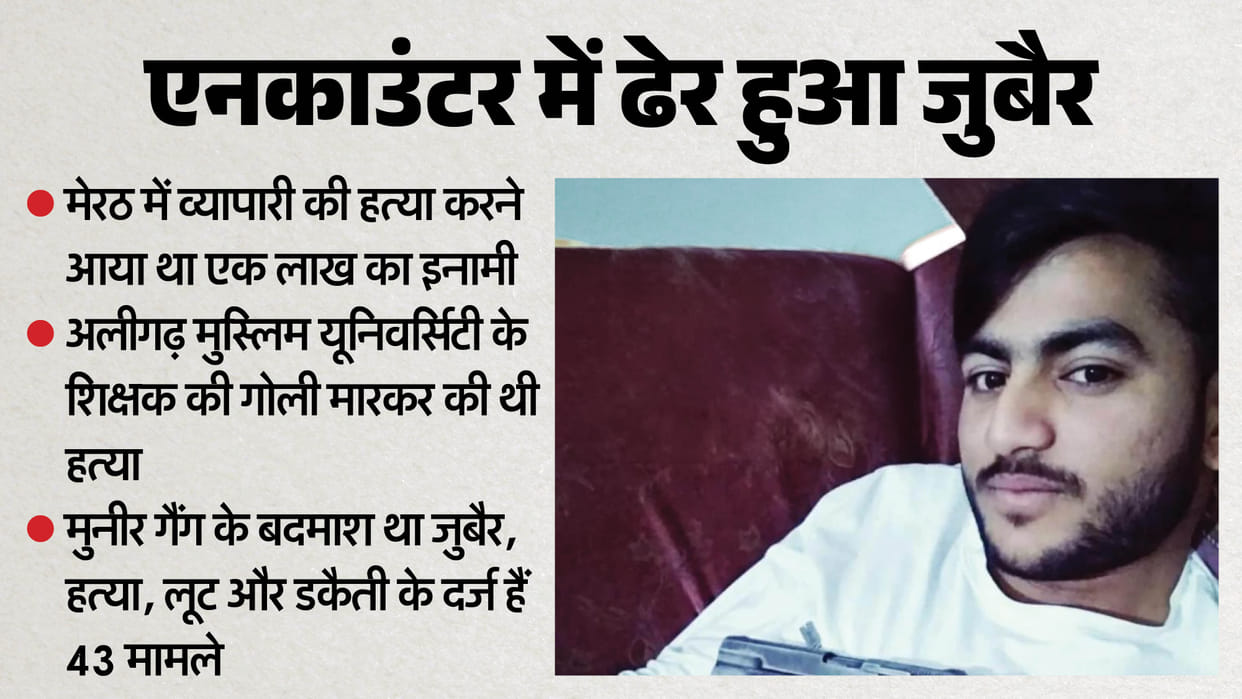 Meerut Encounter News Zubair Sister Reaction After His Death in Police  Update in Hindi