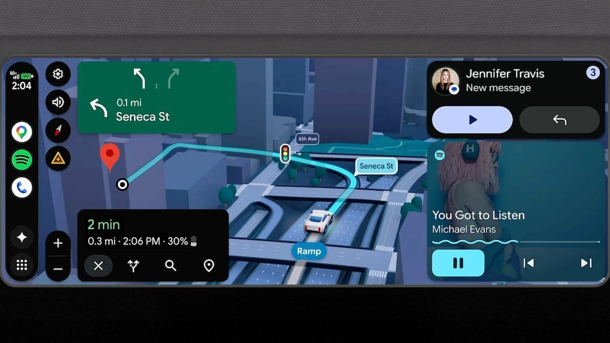 Google Unveils Next-Gen Android Auto With Gemini AI, 3D Maps And HD Video Support
