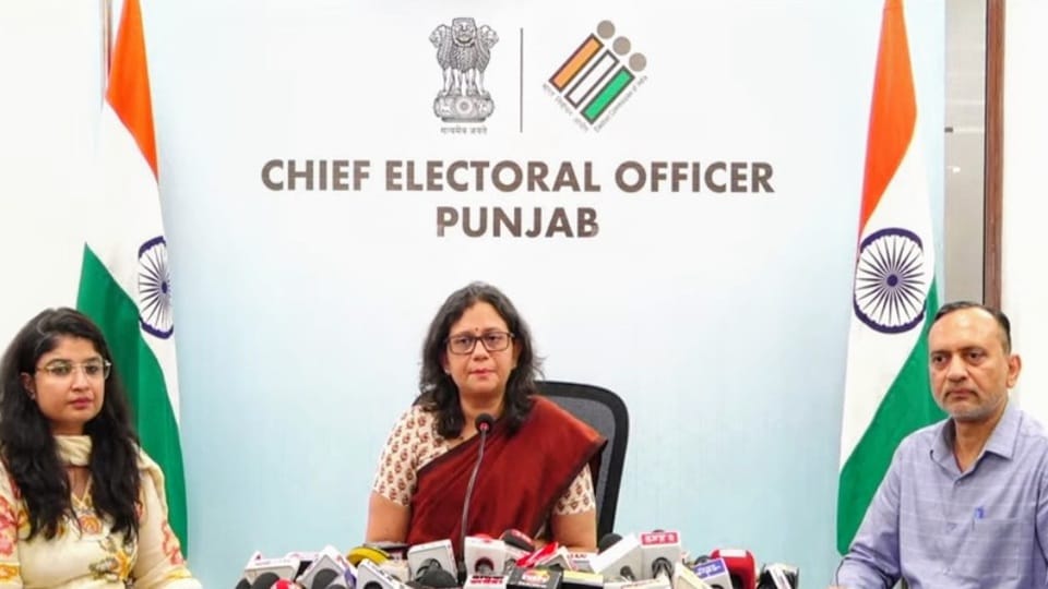 SIR in Punjab Voters Mapping Punjab Election News