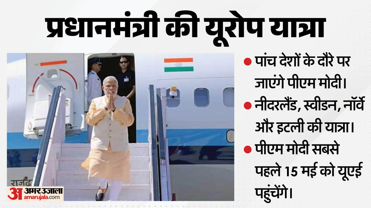 PM Narendra Modi 5-Nation Foreign Tour: Strengthening India Global Partnerships Across UAE and Europe