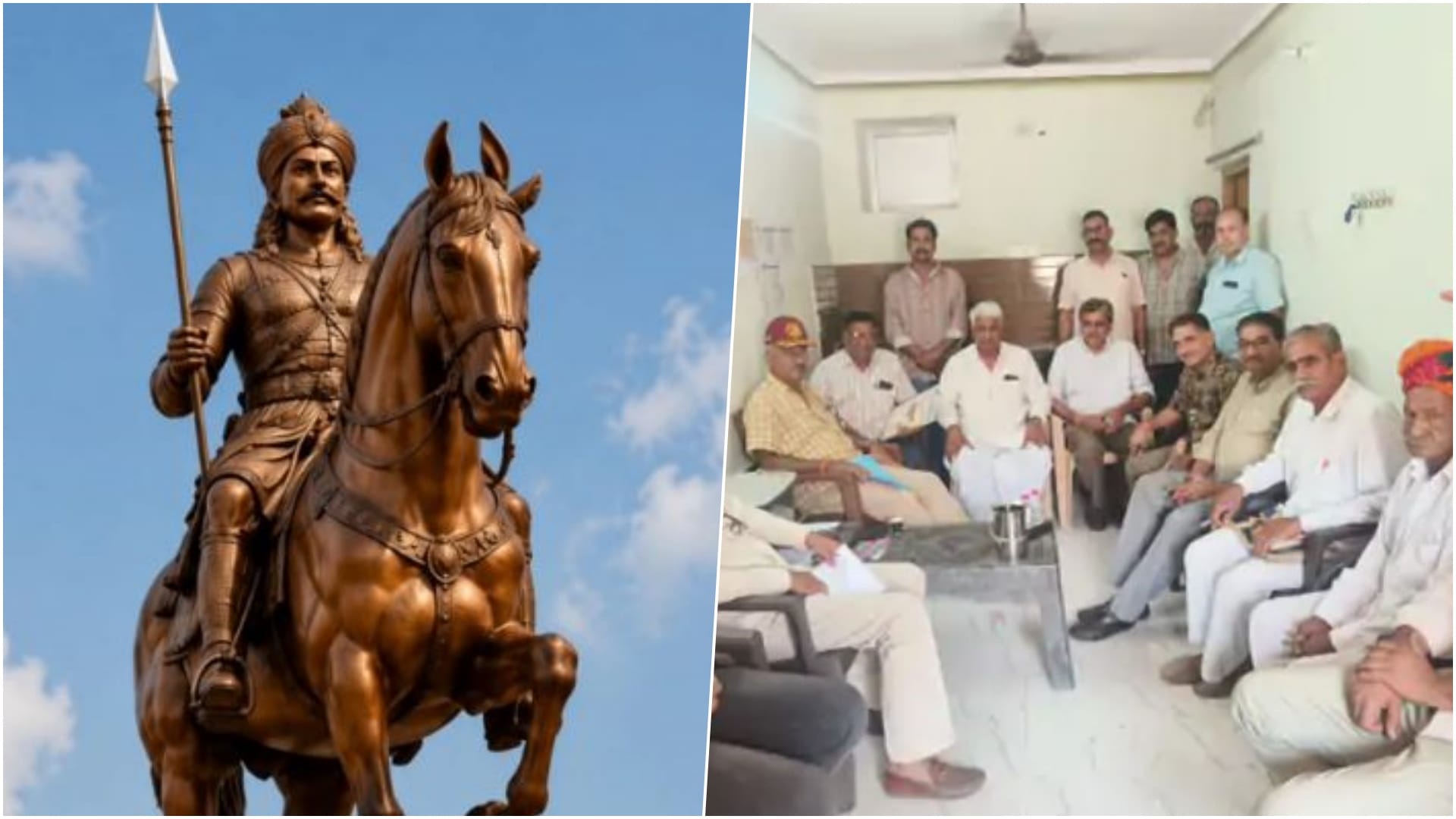राव दूदाजी के प्रतिमा अनावरण समारोह में पहुंचेंगे राजनाथ सिंह