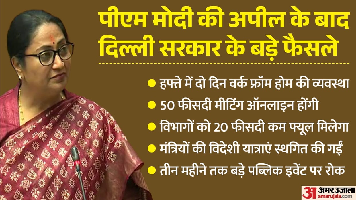 Oil Crisis Work from Home Implemented Two Days a Week in Delhi
