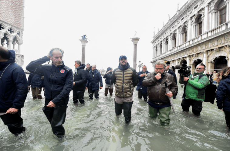 Who Will Save Sinking Venice flood in Historic City of Italy Natural Life of Lagoon at Risk