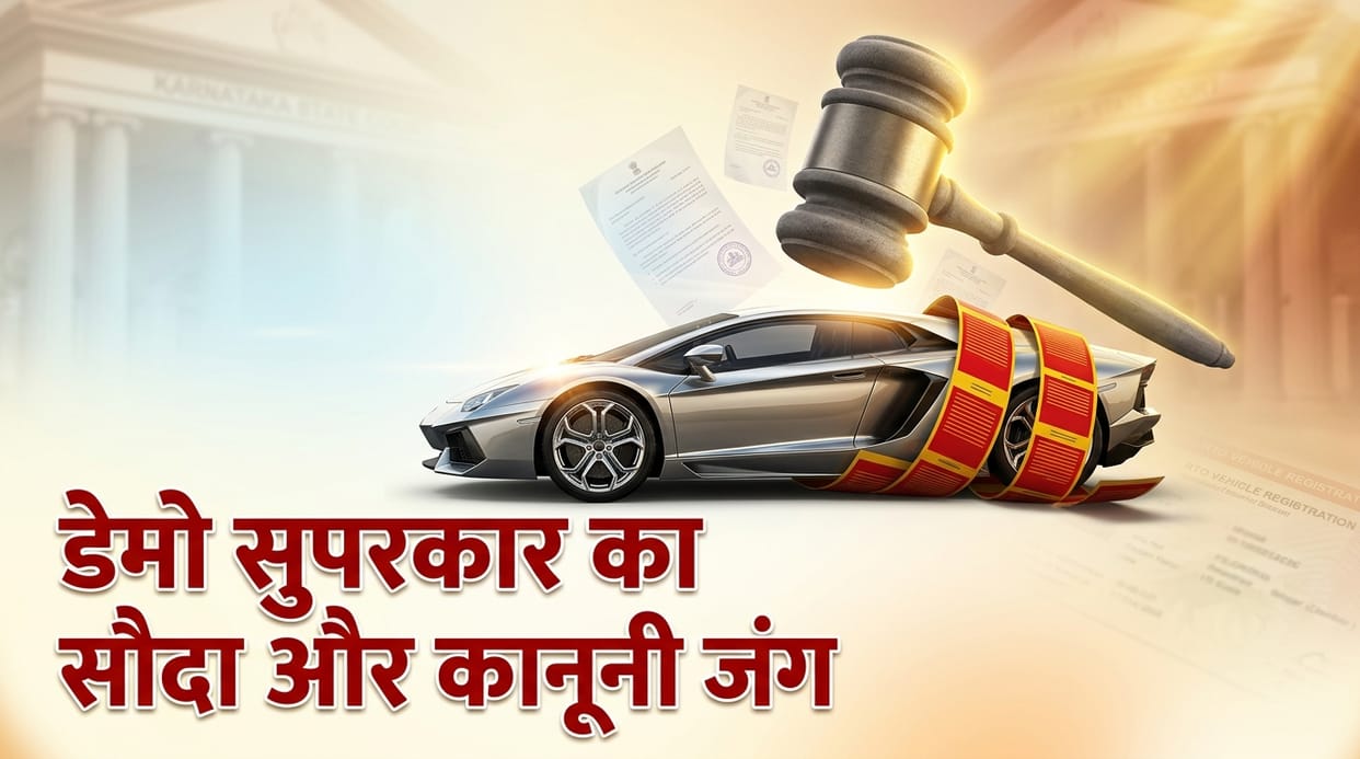 Demo Supercar Dispute High Court Rebukes Bengaluru RTO for Seizing Vehicle from Owner’s Home Without Authority