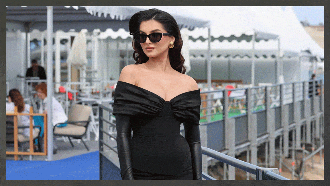 Tara Sutaria for Red Sea Women in cinema at Festival de cannes 2026 black dress new look see viral photos
