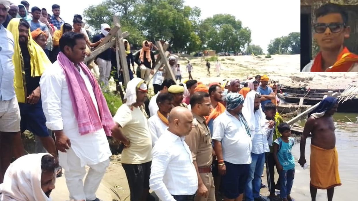 Grandmother Suffers Heart Attack Upon Hearing News of Grandson Drowning in Ganges Both Die in ballia