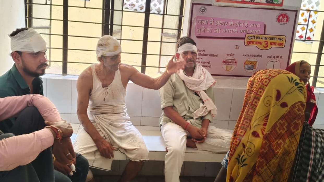 Four injured after wedding guests beaten in Ghazipur