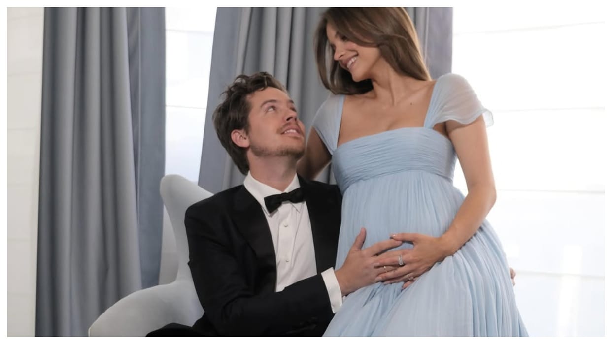 Barbara Palvin Debuts Baby Bump At Cannes Confirms Pregnancy With Husband Dylan Sprouse See Photos