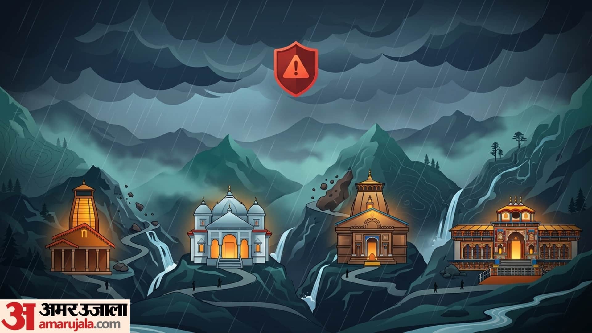 char dham travel tips during heavy rain and hailstorm