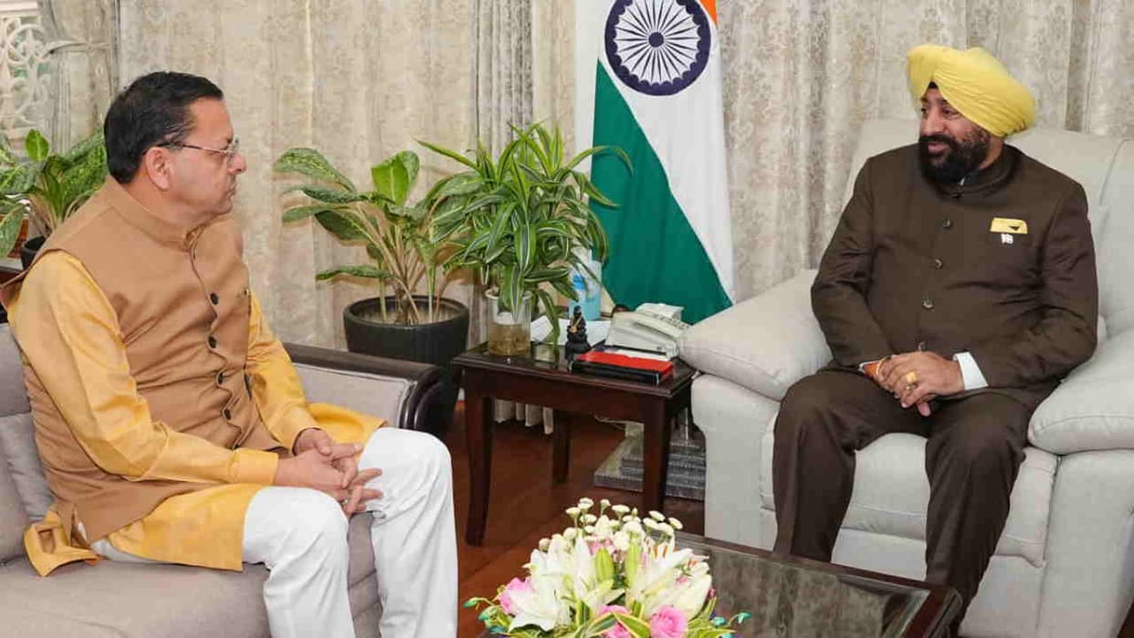 Governor Meets CM Dhami Discusses Various Developmental Schemes Uttarakhand news