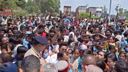 Workers Create Ruckus in Selaqui Doon-Paonta Highway Blocked Dehradun Uttarakhand news