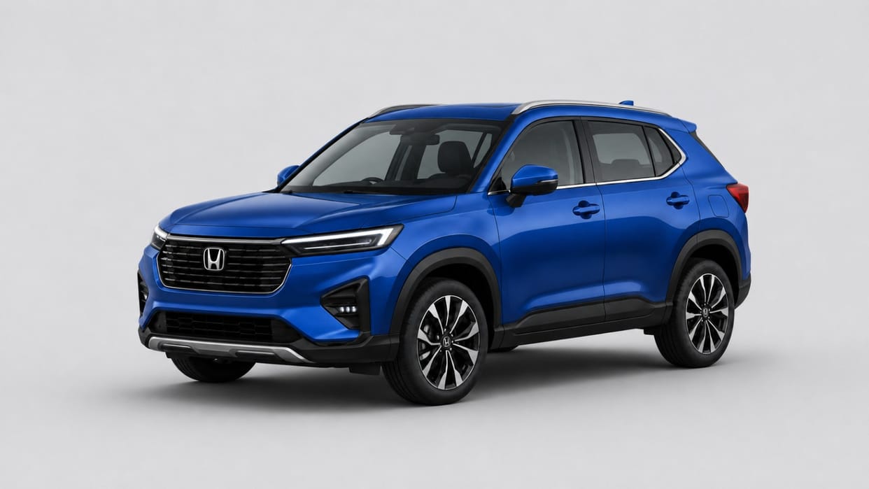 Honda Confirms New Sub-4-Metre SUV For India By 2028, Set To Rival Brezza And Nexon