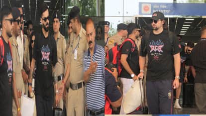 IPL 2026: Kangra Airport Resounds with Chants of 'RCB' and 'Virat Kohli' as the Team Arrives in Dharamshala