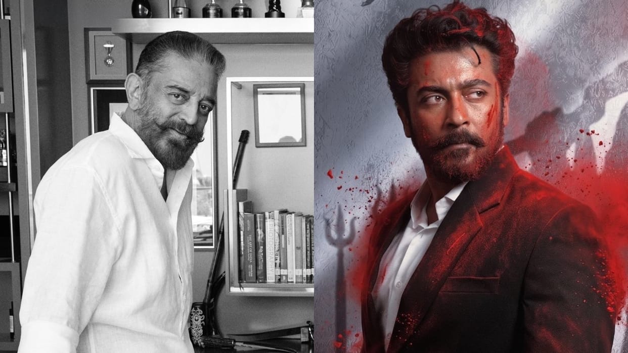 Kamal Haasan Congratulates Suriya for releasing Karuppu on 15 may
