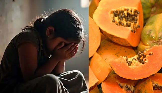 Hamirpur Lured to his home on the pretext of giving her papayas middle aged man accused of misdeed minor