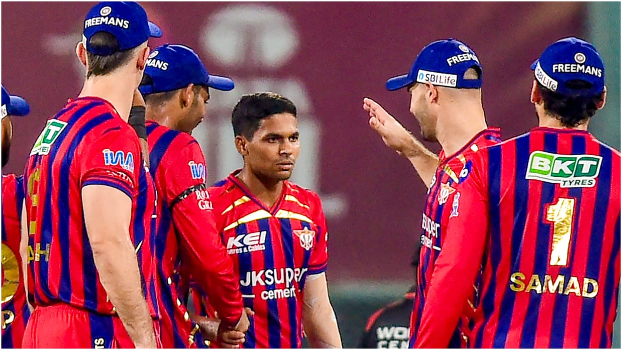 IPL 2026: Akash Singh pulls out special note celebration after stunning 3-wicket haul for LSG against CSK