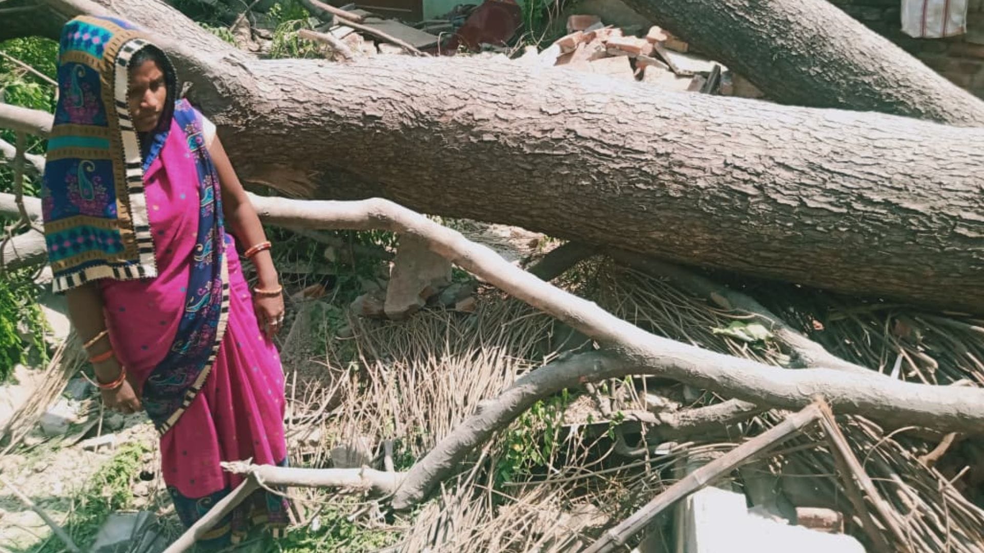 Painful Story of Four Family Members Killed in Storm in Bhadohi