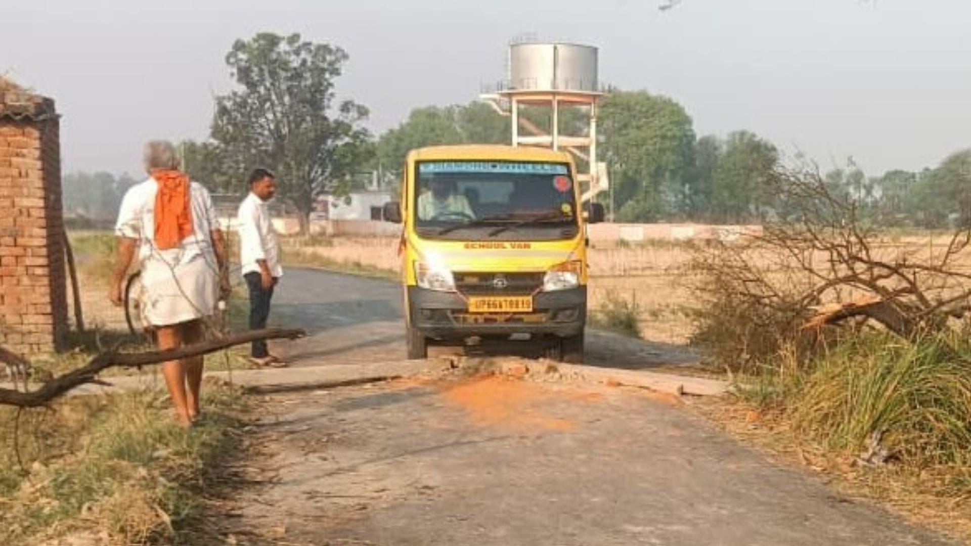 Fury Storm Over 150 Villages Plunged into Darkness 48 Hours Power Supply Yet to Be Restored in bhadohi