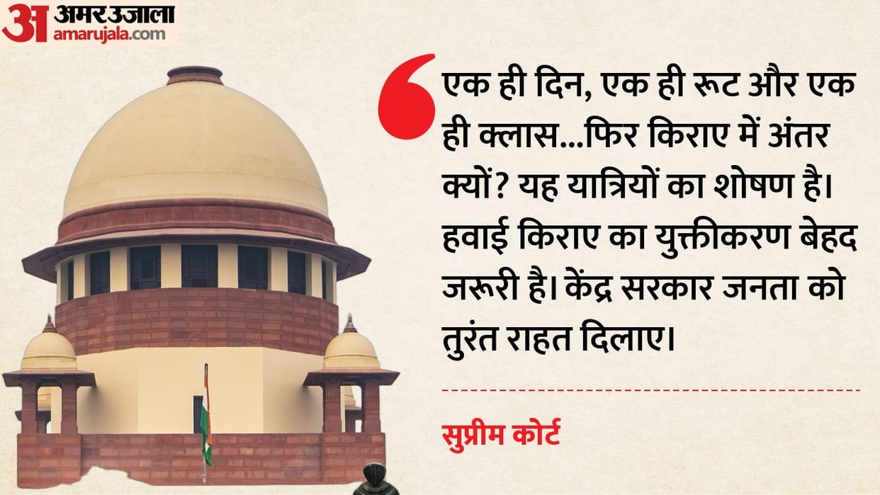 supreme court airfare rationalization passenger relief centre response news hindi