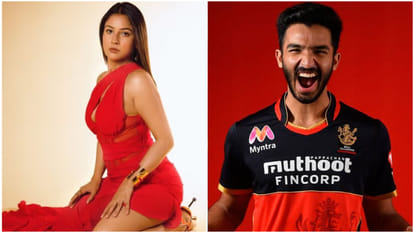 Shehnaaz Gill Dating Rumours With RCB Star Cricketer Devdutt Padikkal Actress Cheers For His Team Viral Video