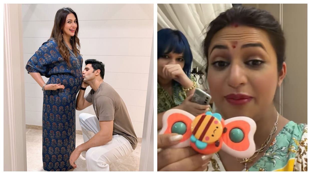 Divyanka Tripathi Dahiya share new photos flaunts baby bump with husband Vivek Dahiya share special video