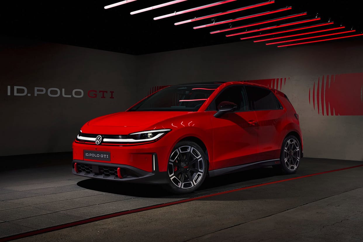 Volkswagen Unveils First Electric GTI With ID Polo GTI At nurburgring