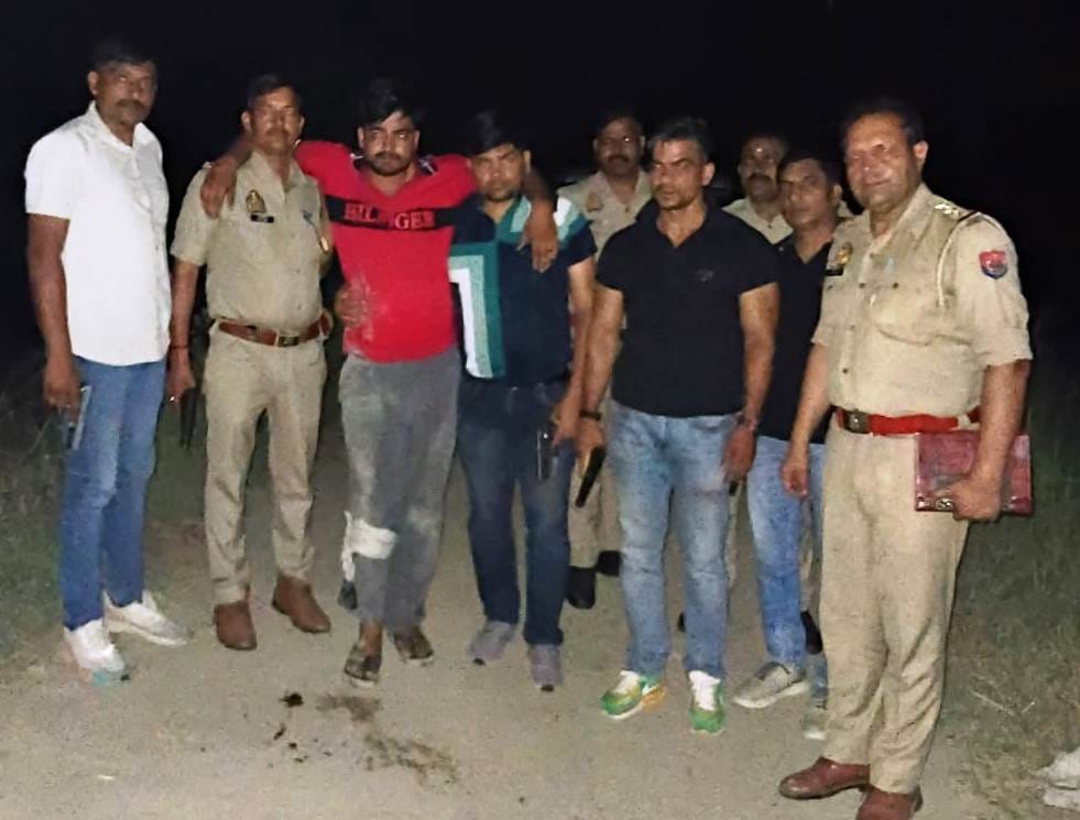 Saharanpur: Security Guard Murder Case Solved, Accused Arrested After Police Encounter in Saharanpur