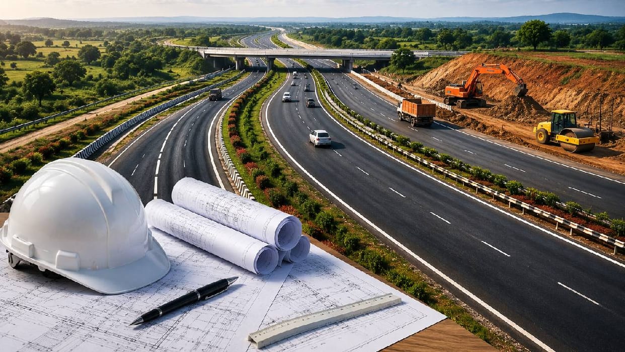 UP: Path Cleared for Construction of 298 km of Roads Under South Corridor; ₹725 Crore Sanctioned for 62 km of