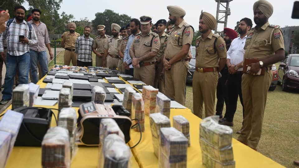 International Cyber Fraud Racket Busted Ludhiana 132 Accused Arrested