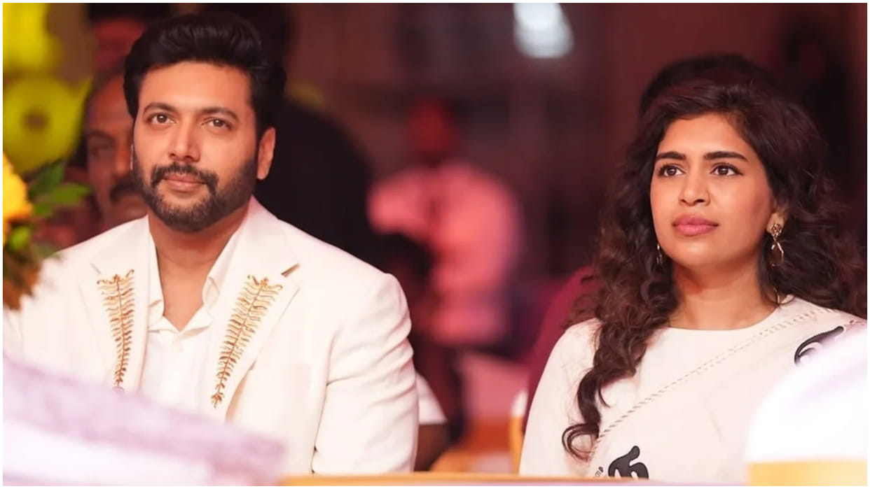 Keneeshaa Francis Hints Breakup With Ravi Mohan Says He Is Now All Yours She Has Left Chennai