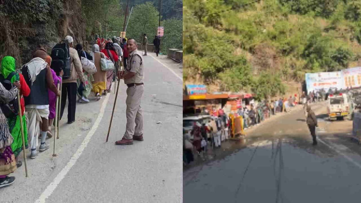 Chardham Yatra 2026 Pilgrims Being Sent to Kedarnath Dham Amidst Security Rudraprayag News