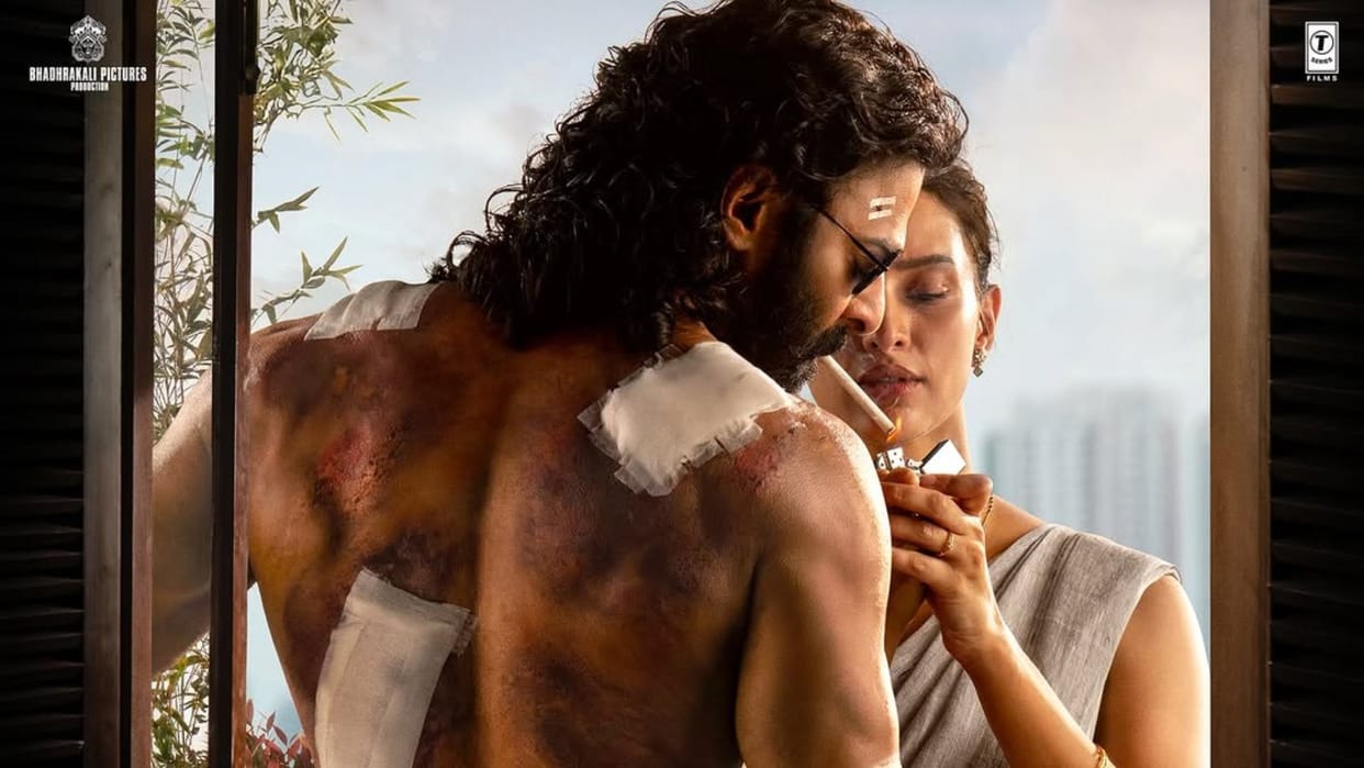 Prabhas look from Spirit sets gets leaked fans exited over stylish makeover