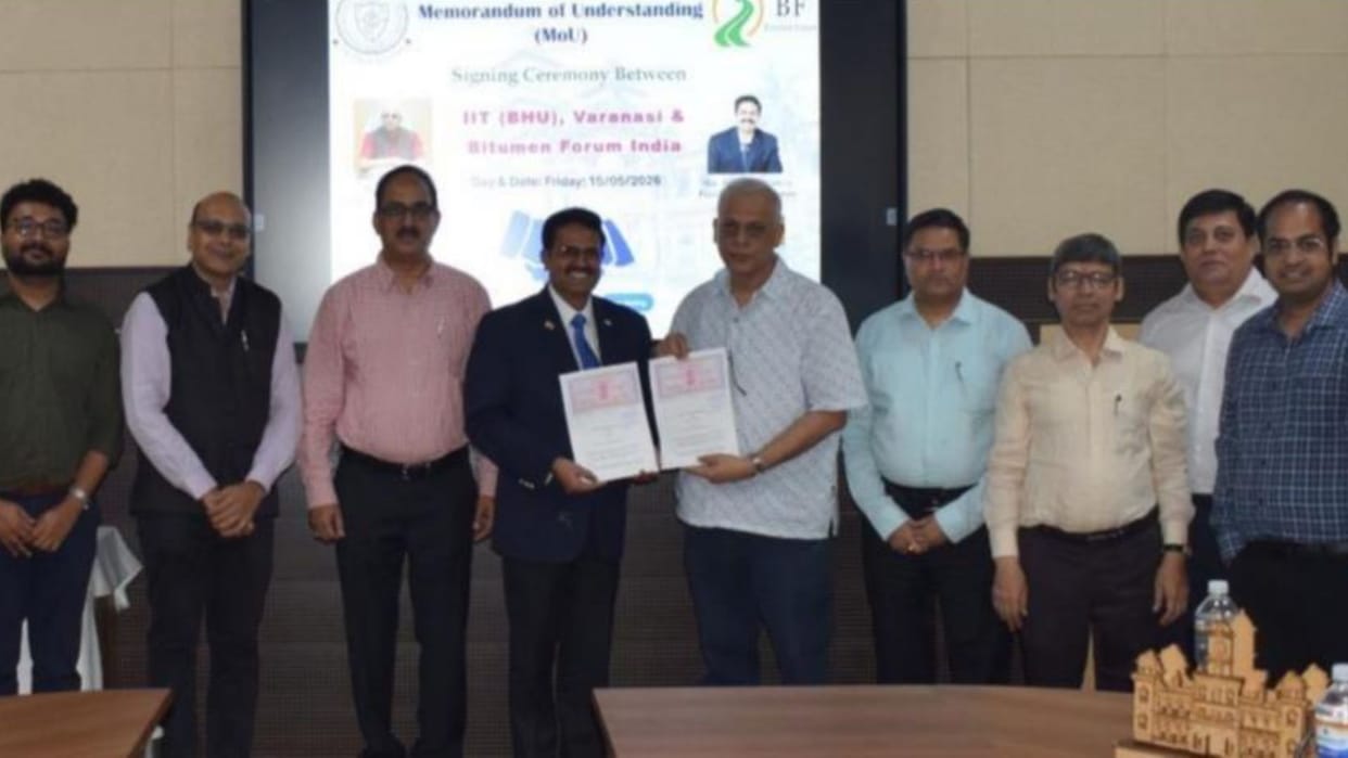 IIT BHU will provide scientific collaboration to Ministry of Transport in area of Greenfield projects corridor