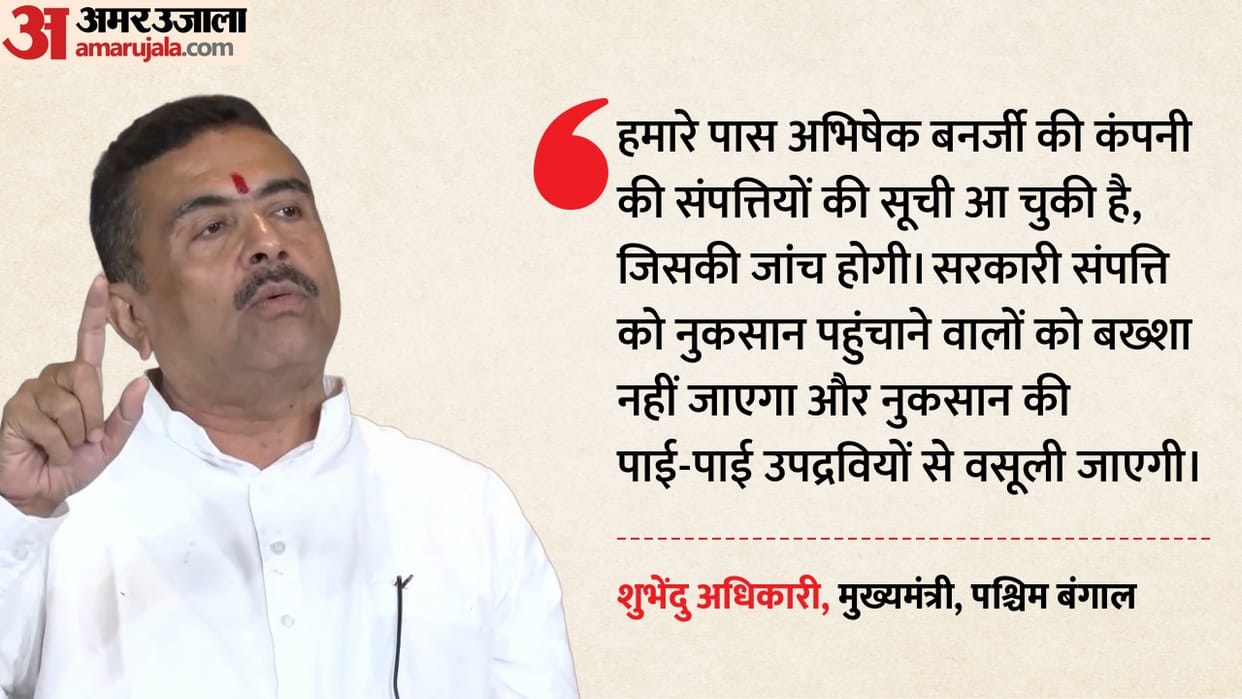 West Bengal cm  Suvendu Adhikari on Abhishek Banerjee Leaps and Bounds Asansol Violence