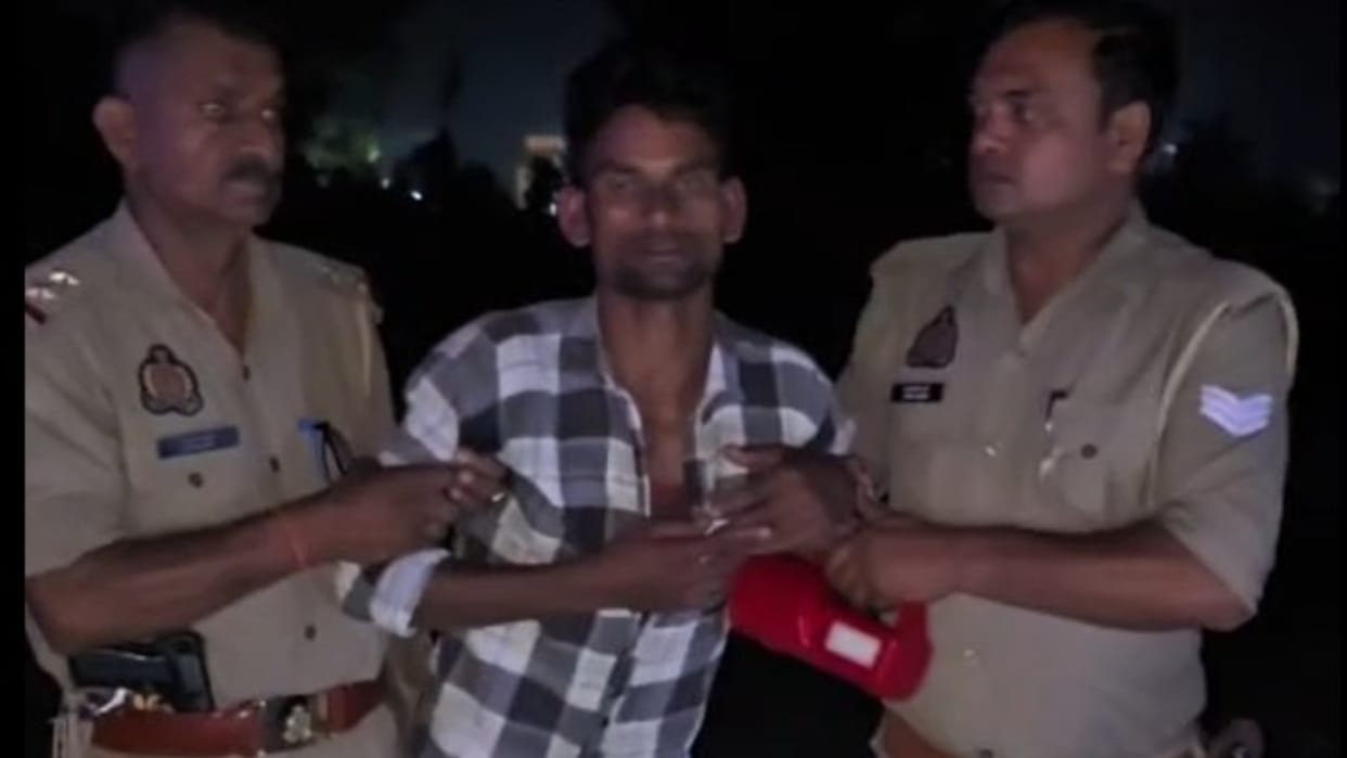 Accused of throwing acid at a couple arrested in police encounter