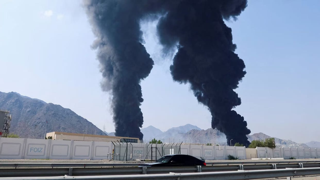 uae barakah nuclear power plant drone strike iran ceasefire energy crisis