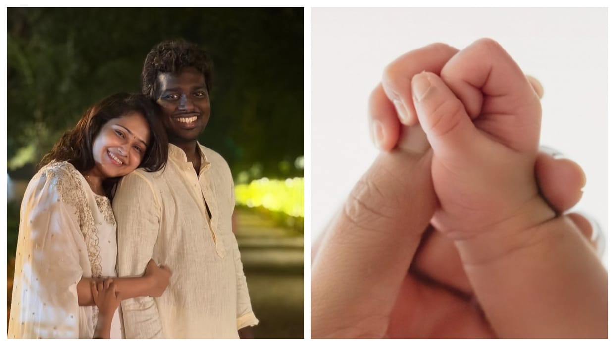 srk film jawan south director Atlee and Priya reveal newborn daughter name as Miyou