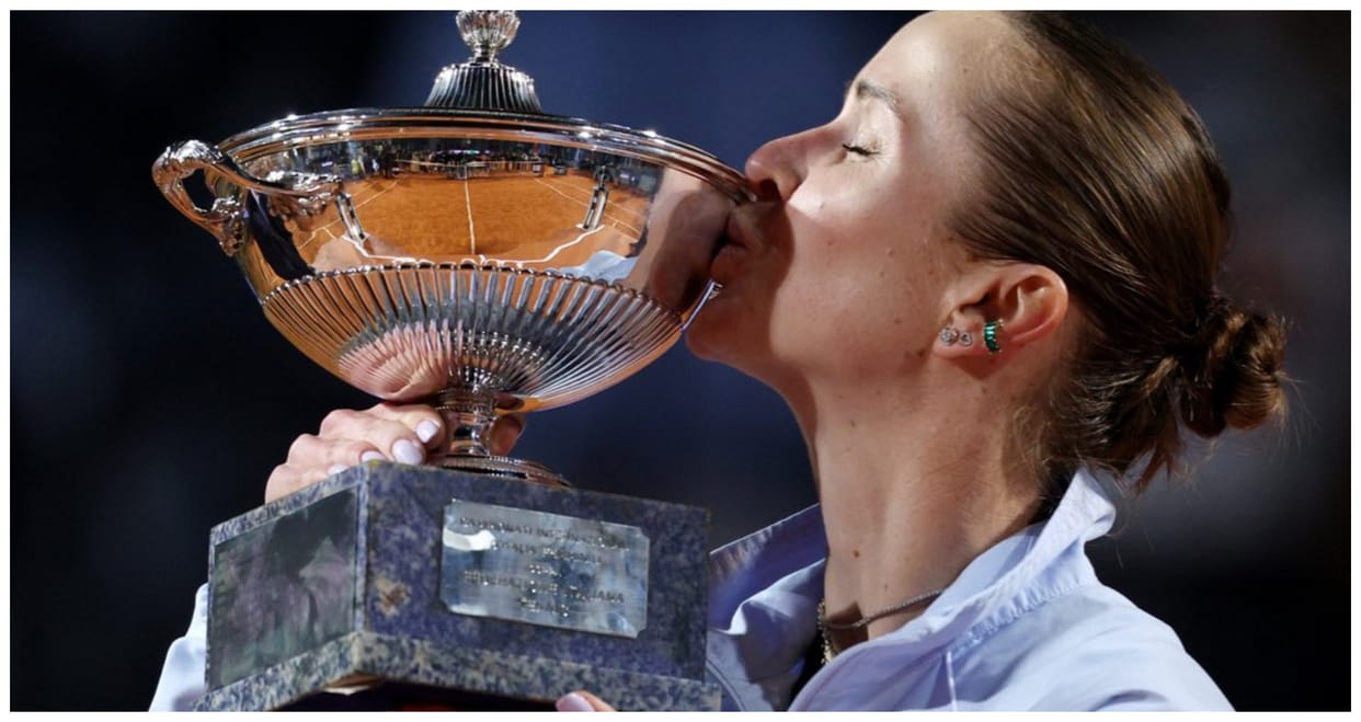 Italian Open: Elina Svitolina Wins Italian Open Title, Defeats Coco Gauff in Final