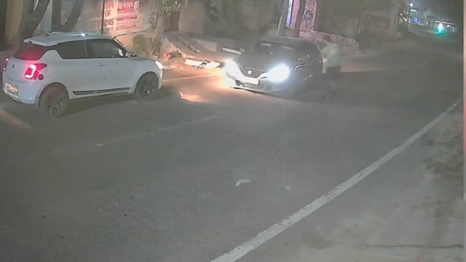 Jhajjar Live Murder Young Man Shot Dead Inside Car Incident Captured on CCTV see